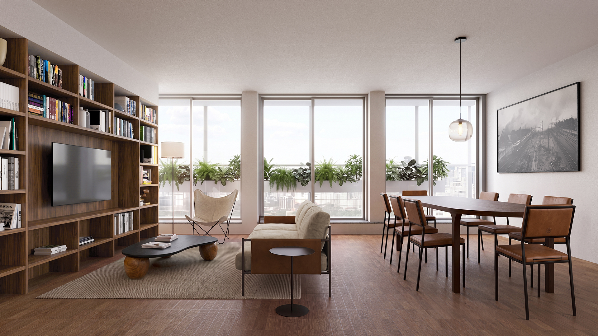 Loeb apartment interior